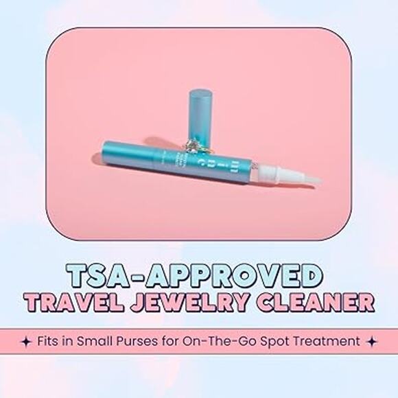 New Set of 4 MINE On-the-Go Ring & Jewelry Cleaning Pen Crystal Clear Carats - Picture 6 of 8